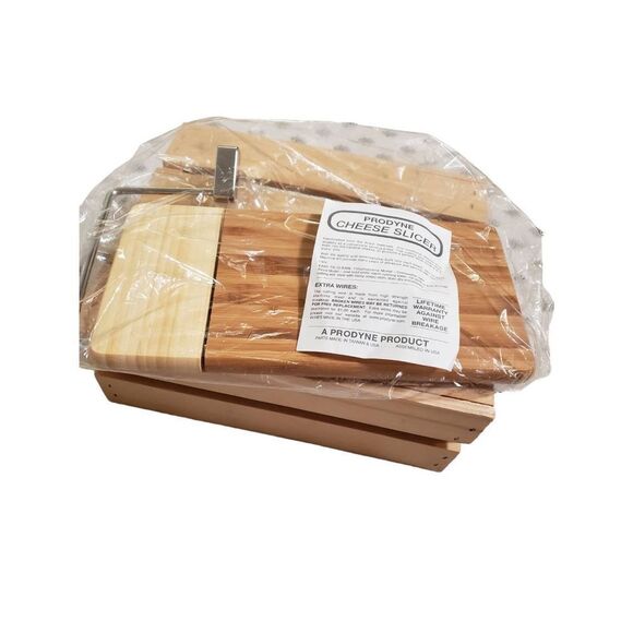 Prodyne 11.75" x 6" Bamboo Cheese Board Slicer OPEN BOX - Picture 3 of 8